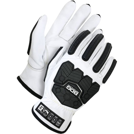 Pearl Goatskin Driver W/Backhand Protection, Size XS